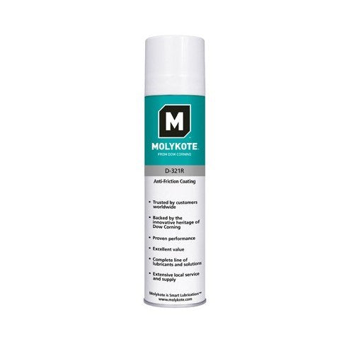 Molykote D-321R AFC Anti-Friction Coating - 400 ml