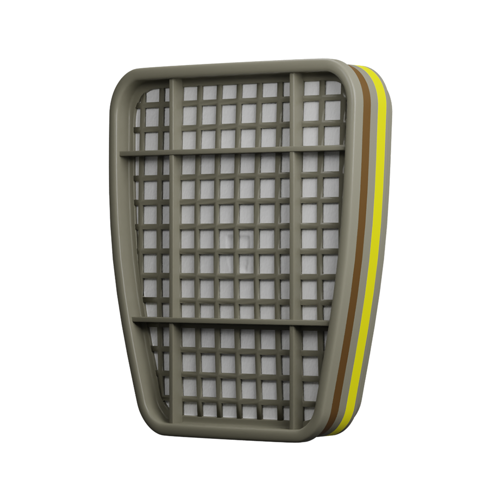 3M 6057 Abe Gas & Vapour Cartridge