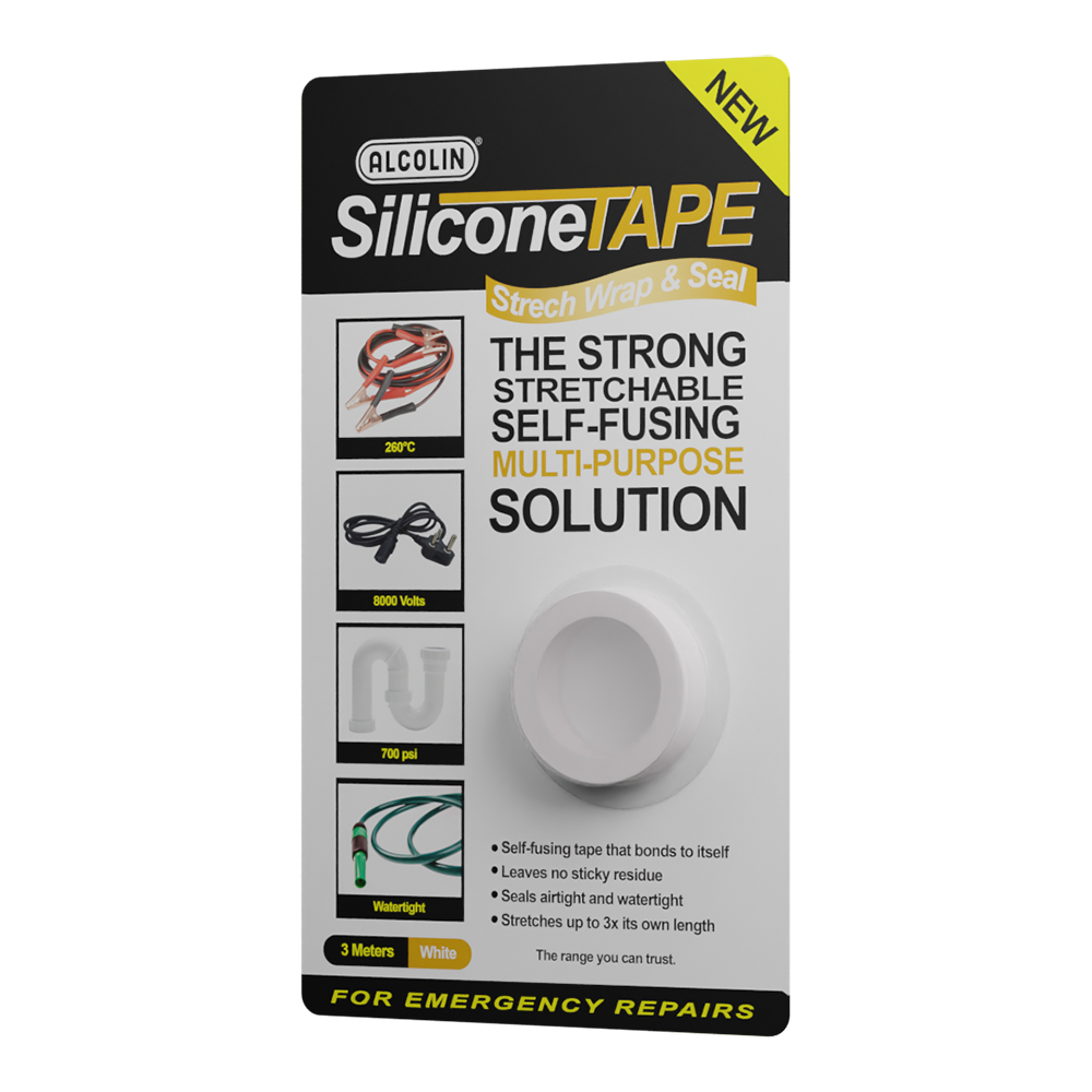 Alcolin Silicone Tape Stretch & Seal - 25 mm x 3 mt
