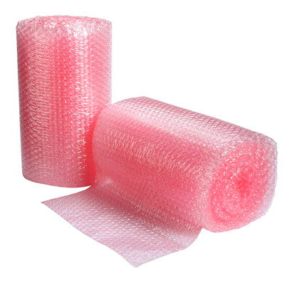 Anti-Static Pink Bubble Plastic Roll - 1200 mm x 100 mt