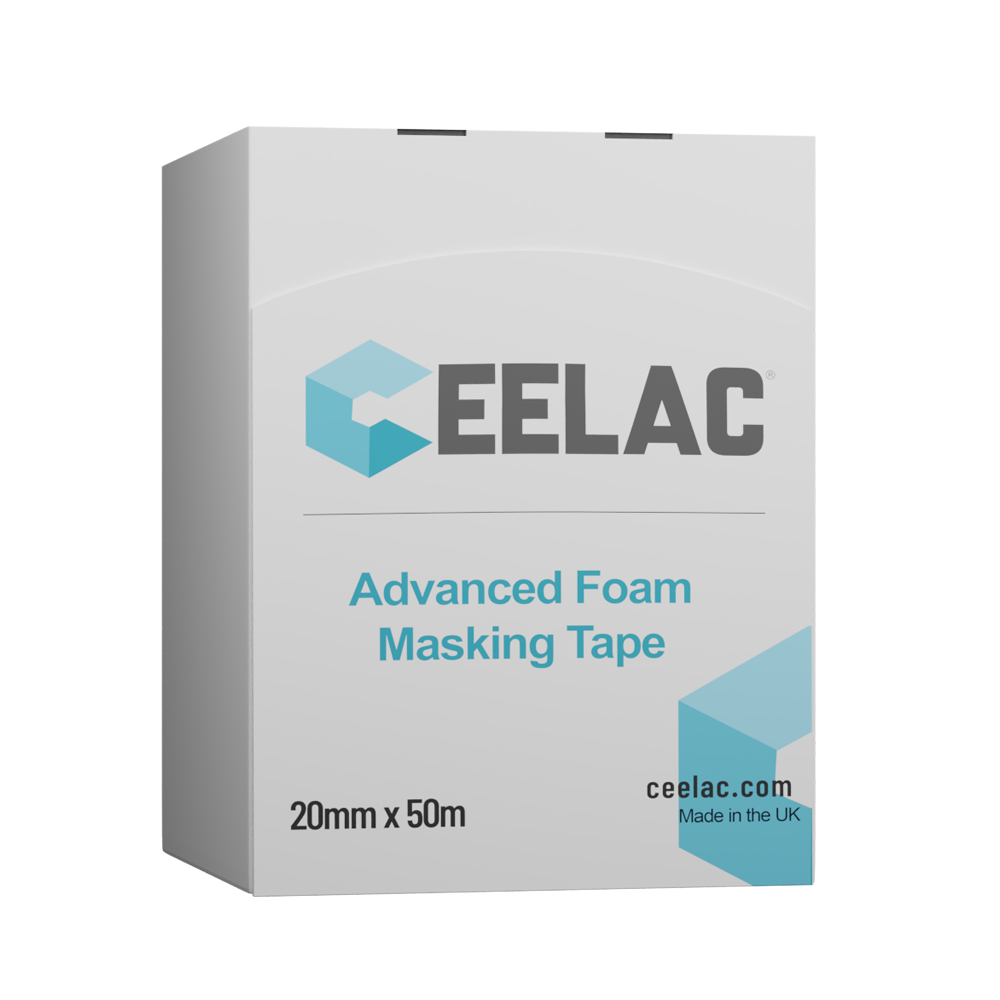 CEELAC Advanced Foam Masking Tape - 20 mm x 50 mt