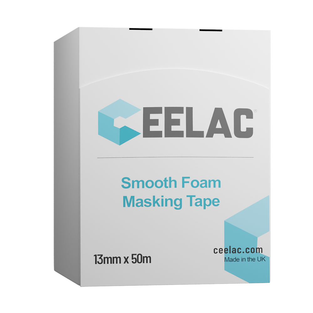 CEELAC Smooth Foam Masking Tape - 13mm x 50 mt