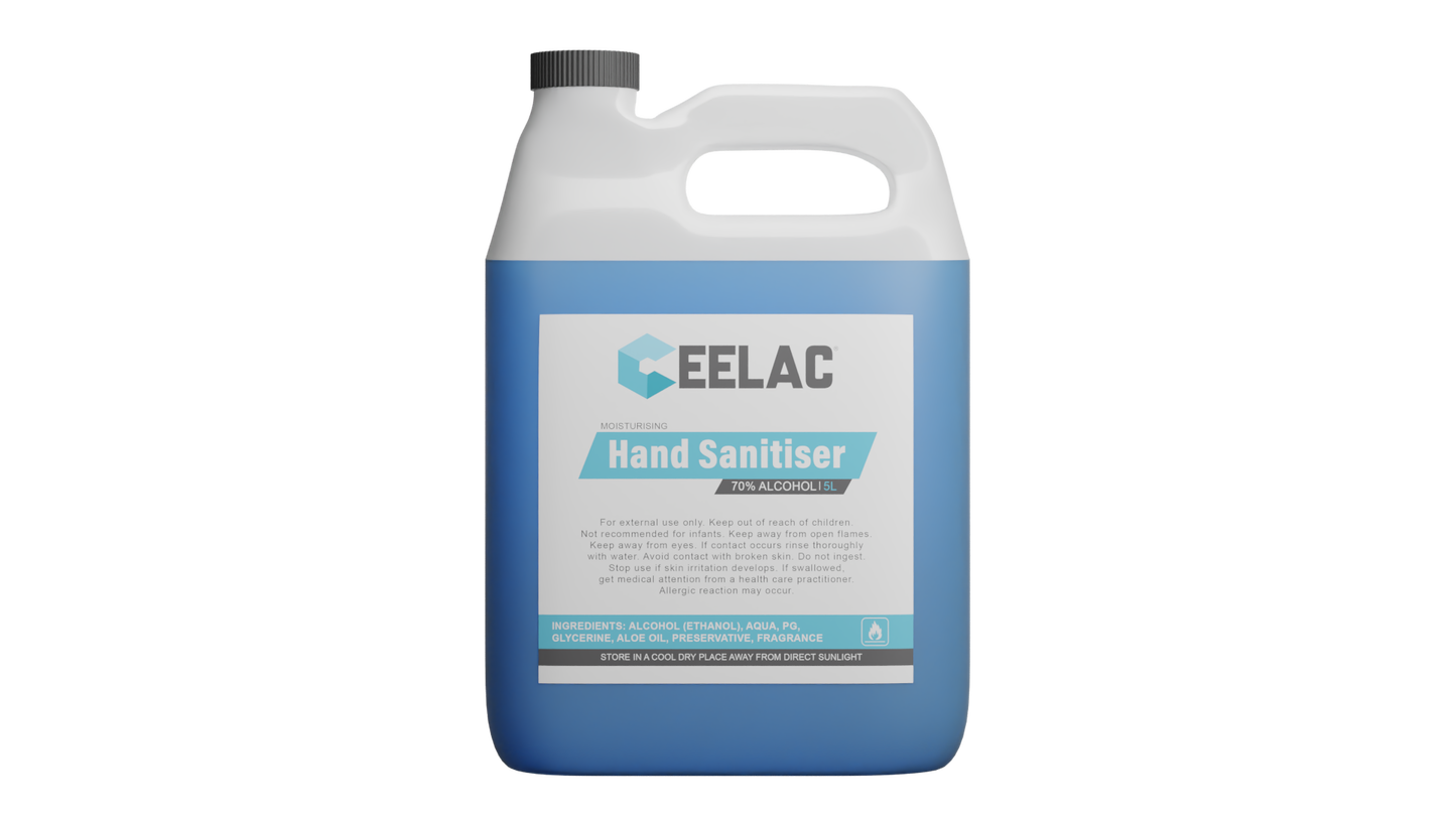 CEELAC Prestige Hand Sanitizer 70% Alcohol - 5 lit