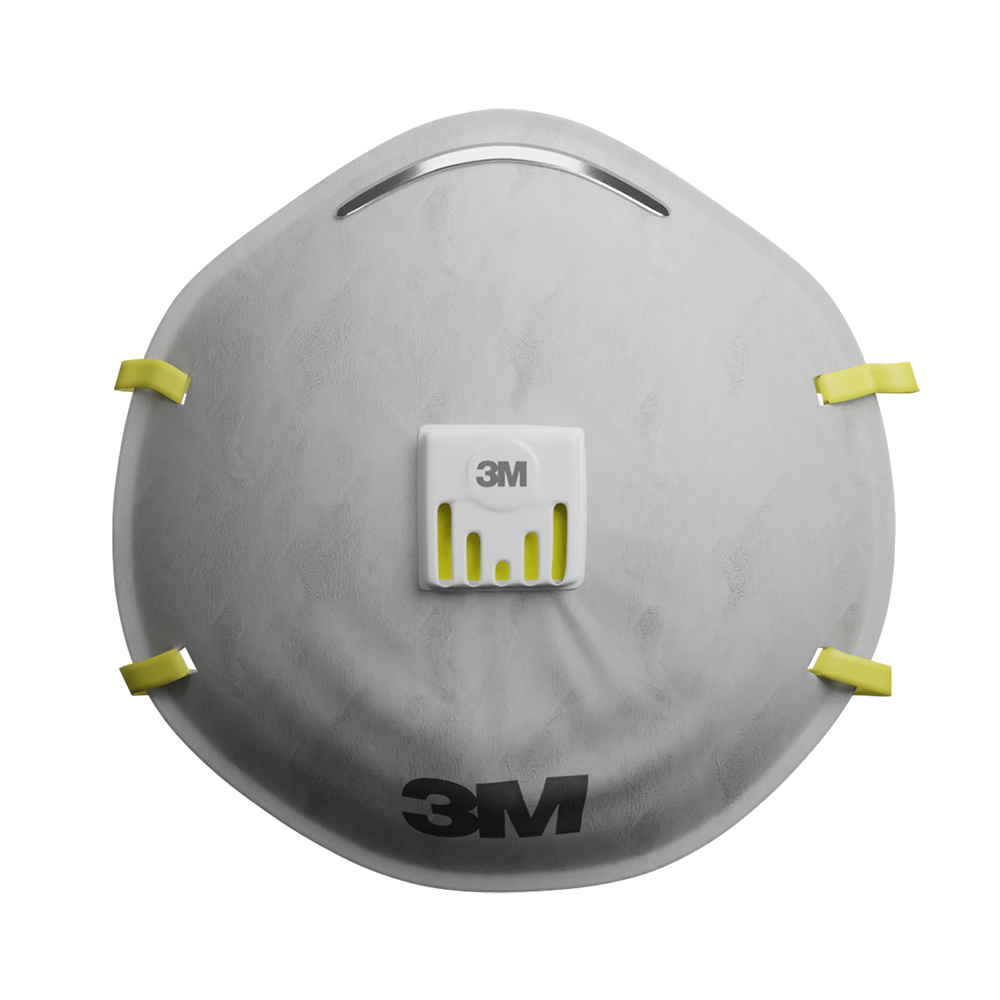 3M 8812 Disposable Respirator Mask With Valve