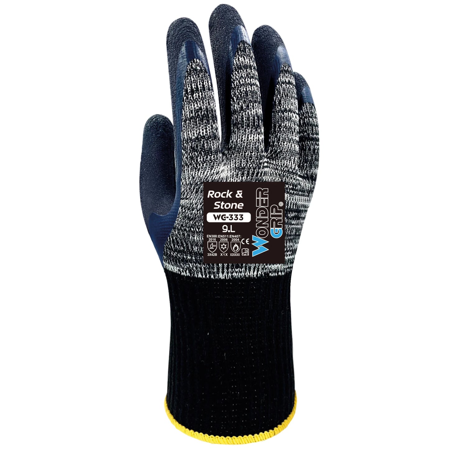 REBEL Wonder Grip Glove WG333 Rock and Stone