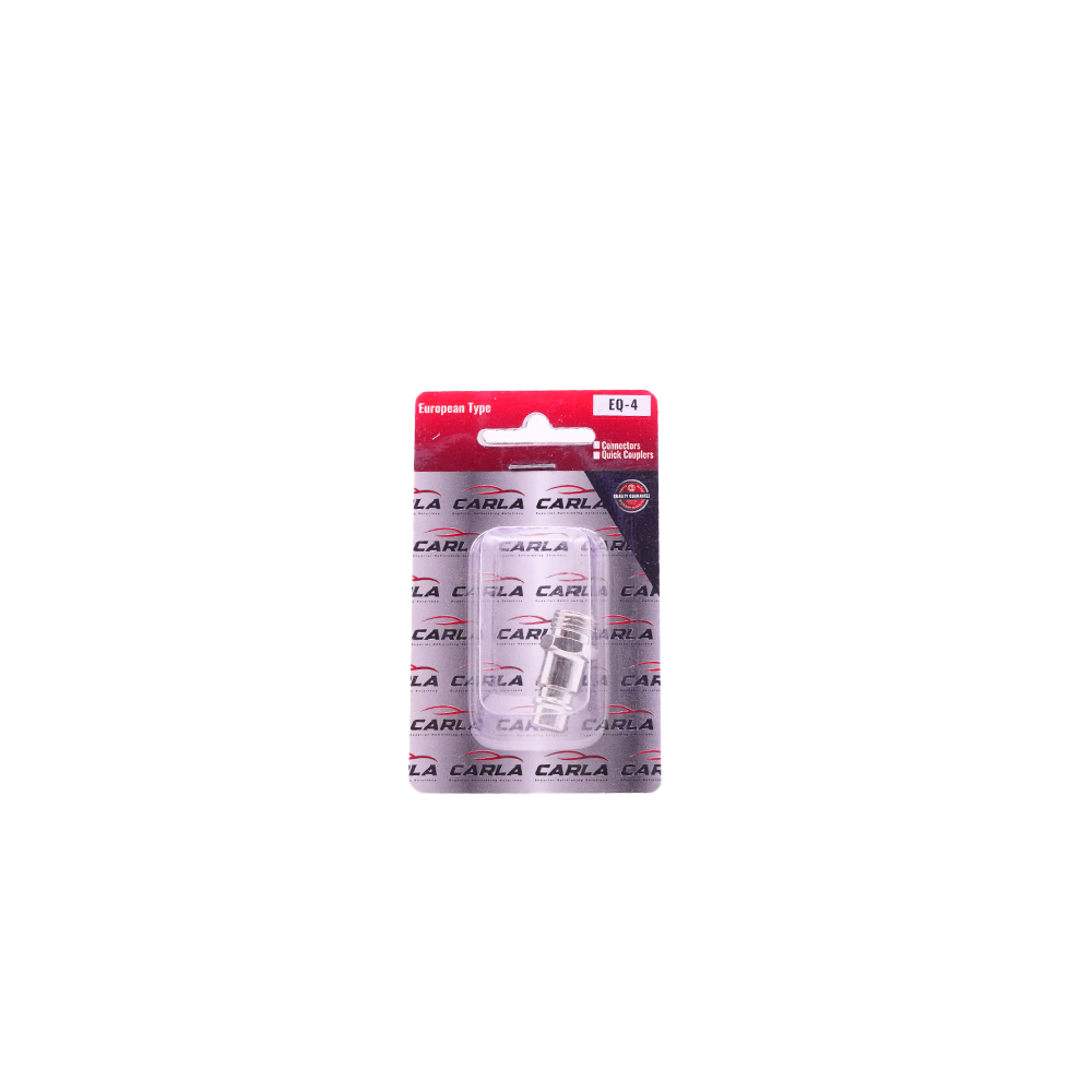 Euro Type Male Coupler - 1/4 "