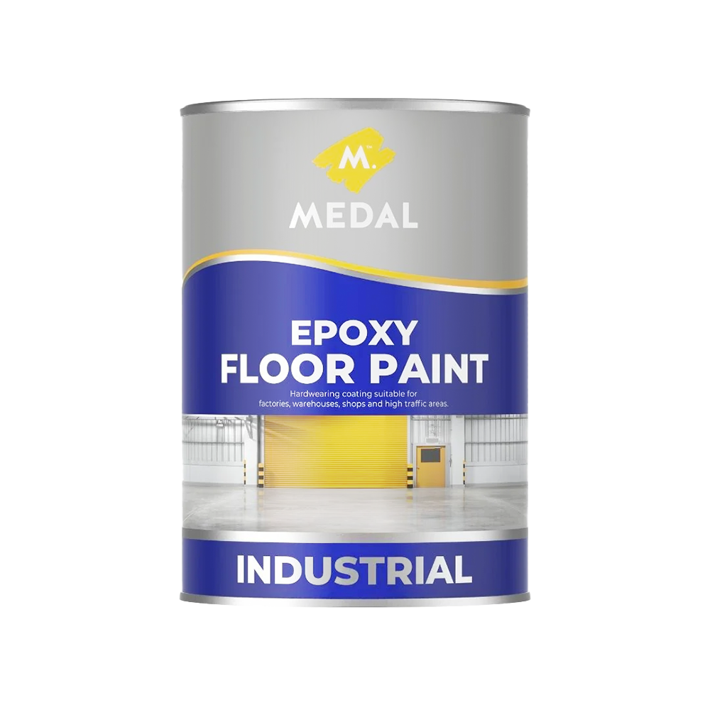 MEDAL Epoxy Floor Paint White - 5 lit