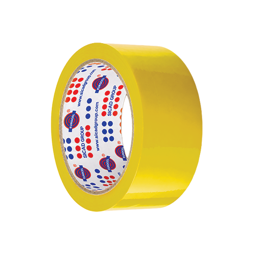 EUROCEL Acrylic Tape Yellow - 48 mm x 50 mt
