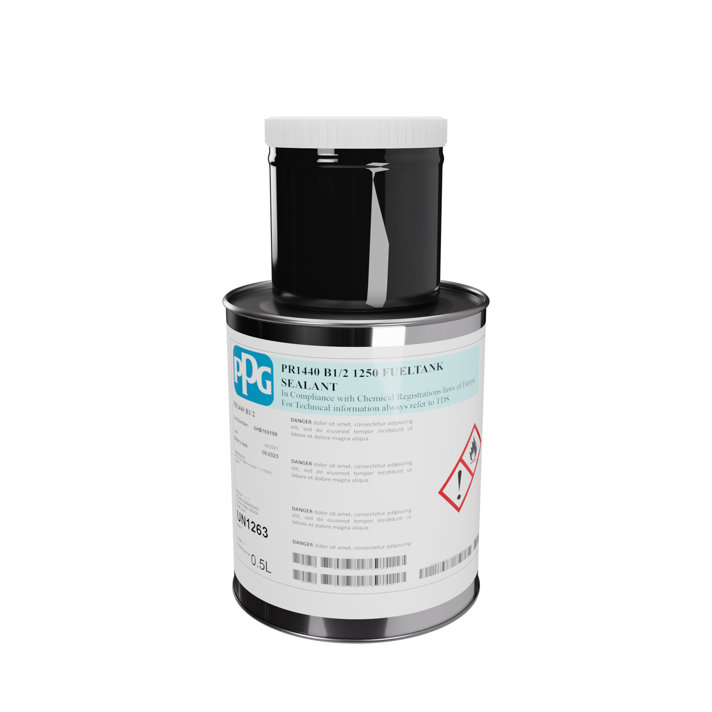 PPG Aerospace PR1440 B1/2 1250 Fueltank Sealant - 500 ml
