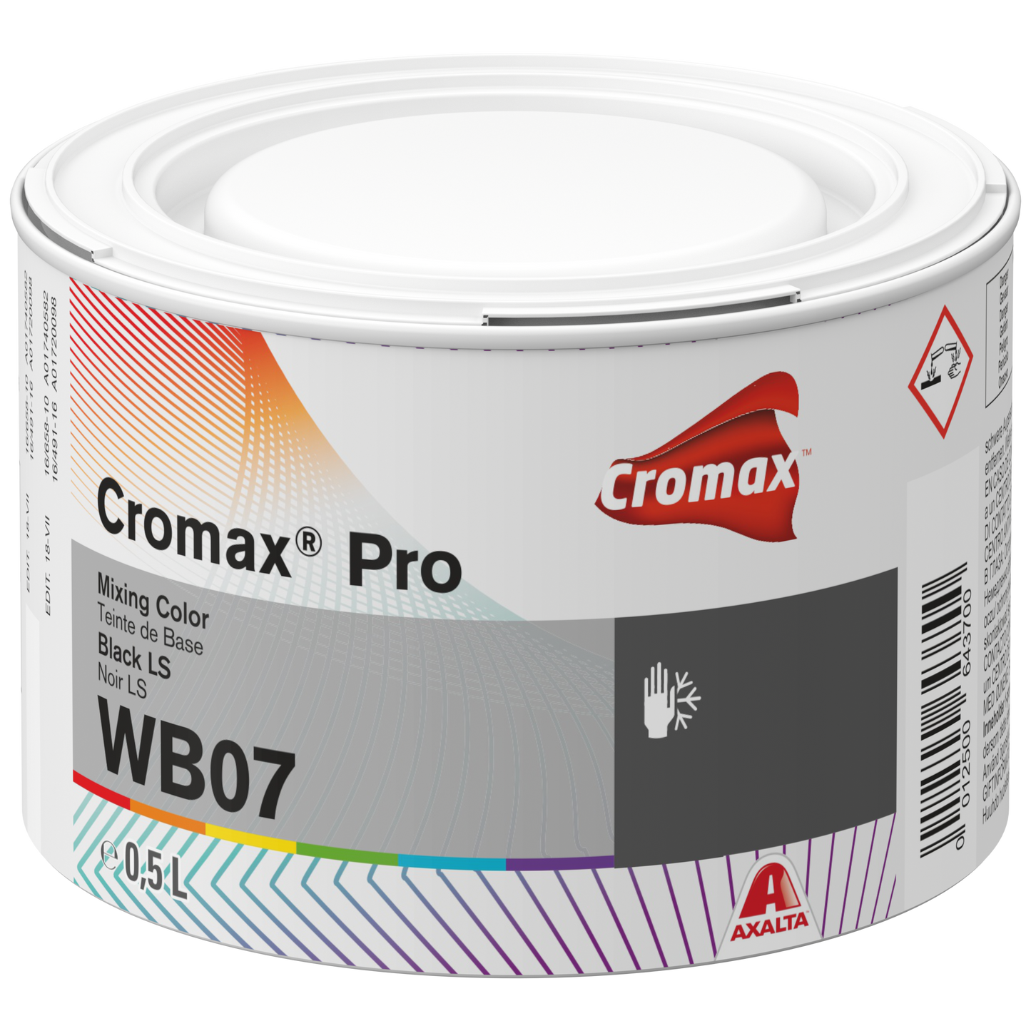 Cromax Pro Mixing Color Black LS - 0.5 lit