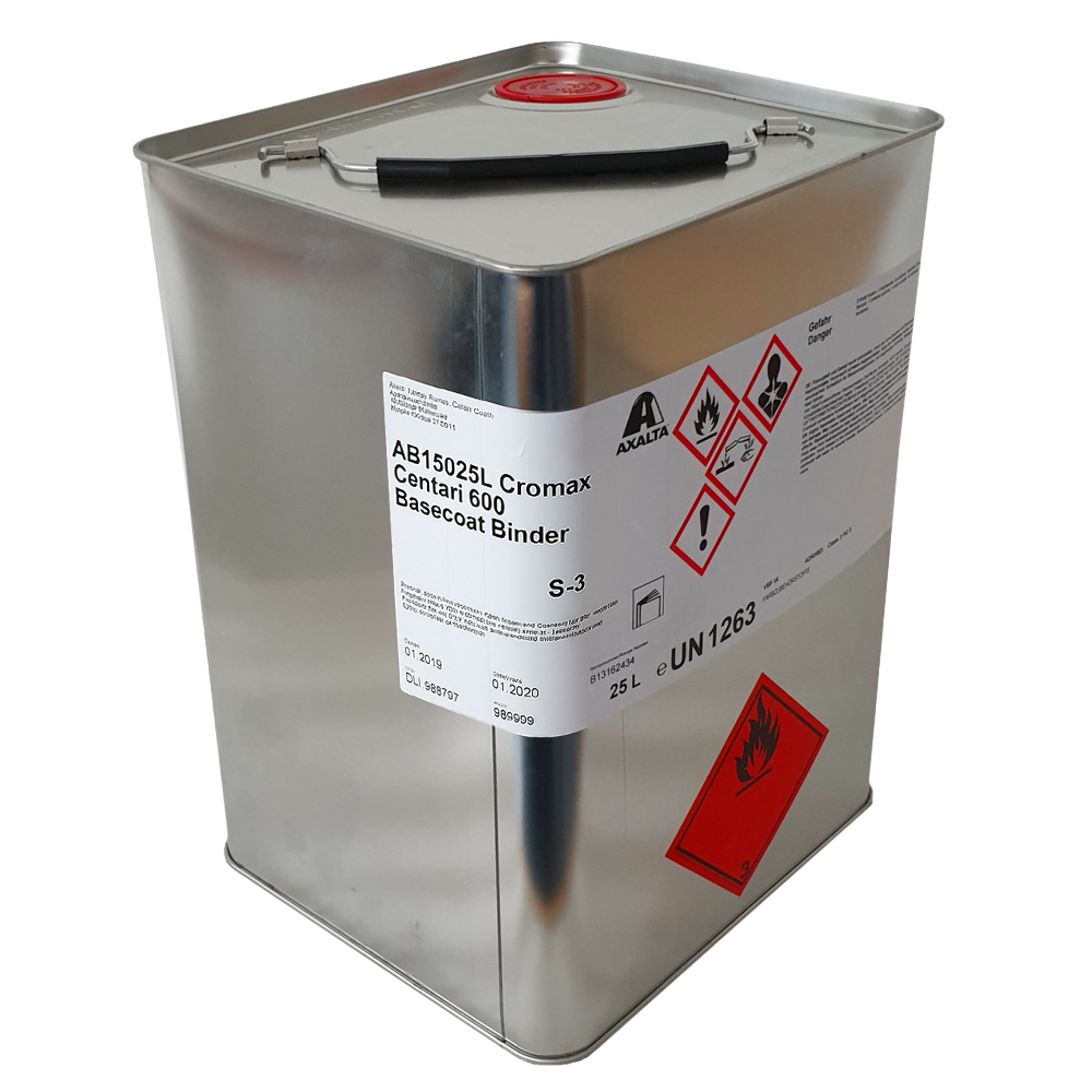 Cromax Centari 600 Basecoat Binder - 25 lit