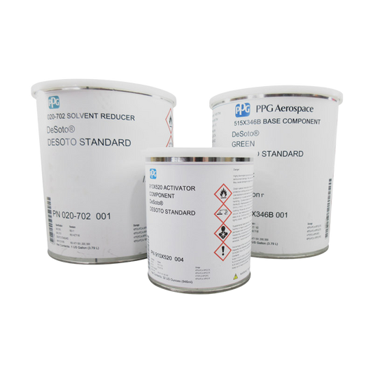 PPG Aerospace 515X346B Bonding Primer BAC 5010 Type 102 (base 1 gln / curing solution 1 qrt / thinner 1 gln) - 2.25 gln
