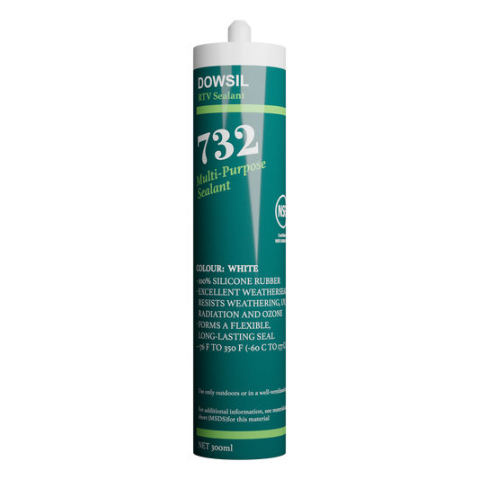 DOW CORNING RTV 732 Multi-Purpose Silicone Sealant White - 310 ml