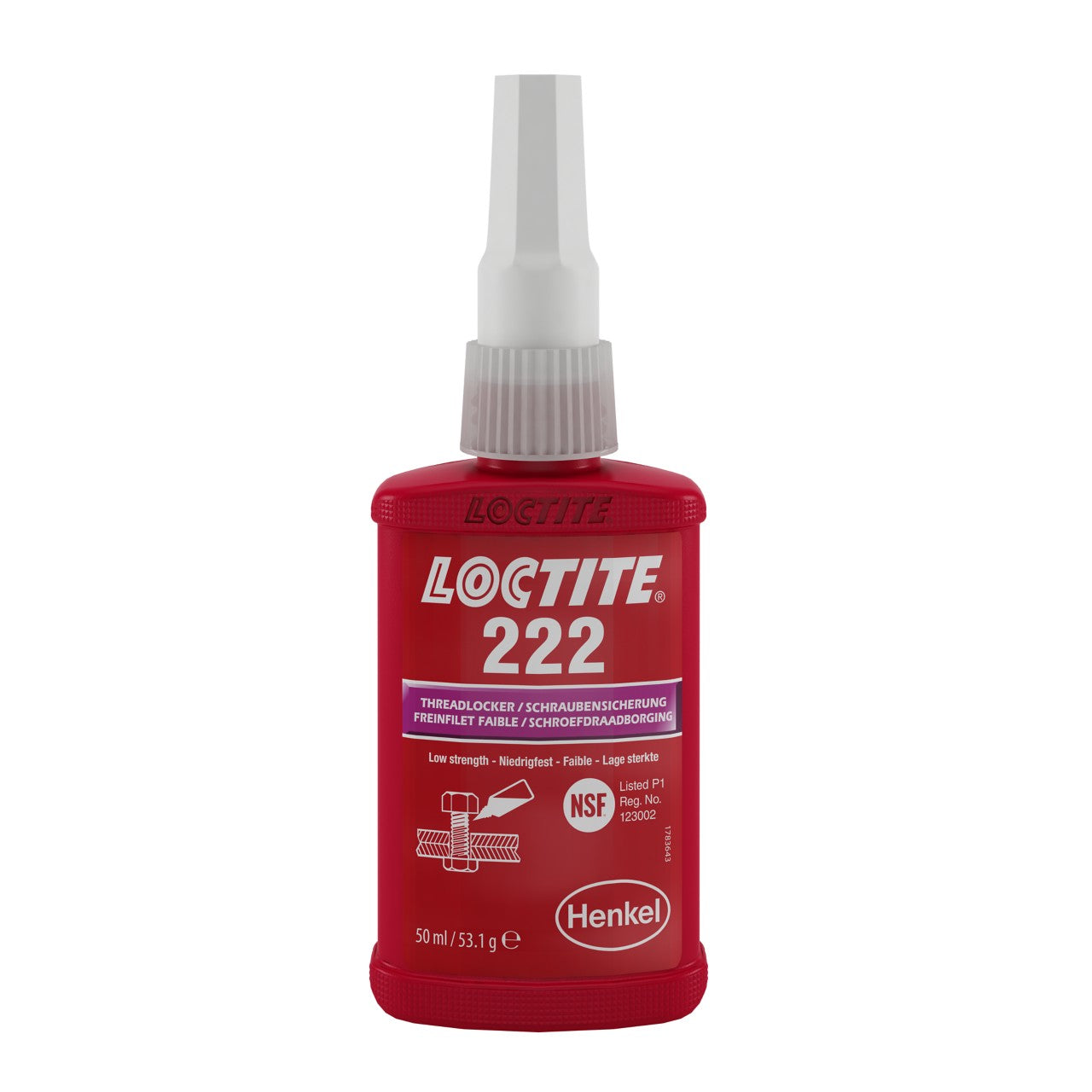 LOCTITE 222 Threadlocking Adhesive - 50 ml
