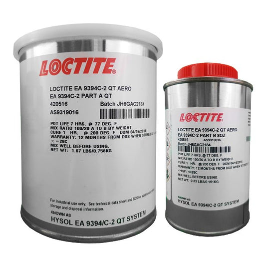LOCTITE EA 9394 AERO Epoxy Paste Adhesive - 0.95 lit