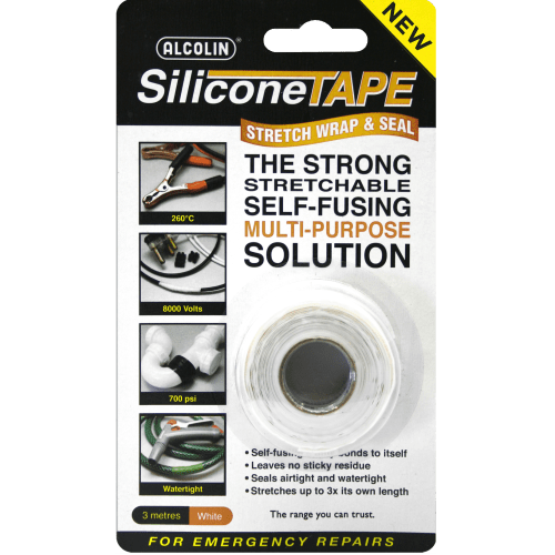 Alcolin Silicone Tape Stretch & Seal - 25 mm x 3 mt
