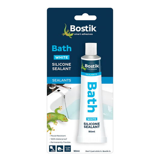 Bostik Bath Silicone Sealant White - 90 ml