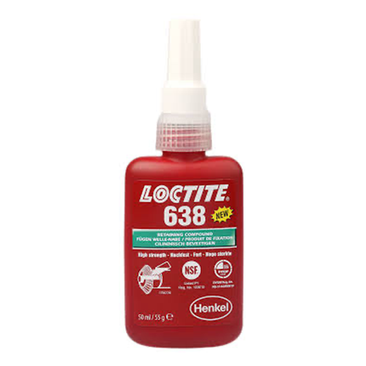 LOCTITE 638 High Strength Retaining Compound - 50 ml