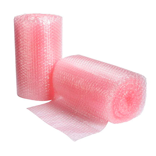 Anti-Static Pink Bubble Plastic Rolls