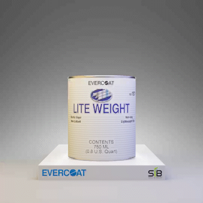 EVERCOAT Lite Weight Body Filler - 1 kg