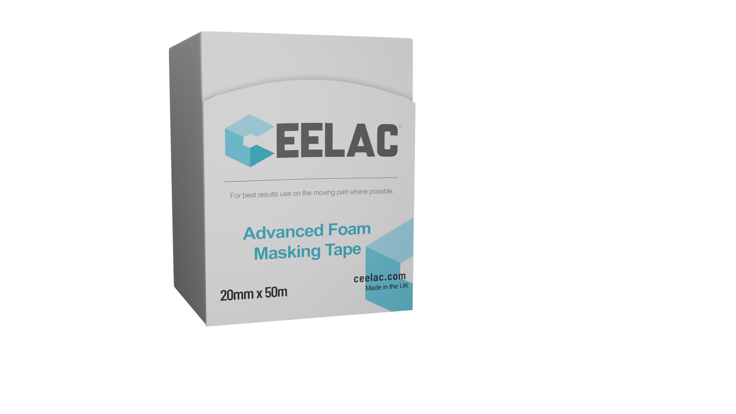 CEELAC Advanced Foam Masking Tape - 20 mm x 50 mt