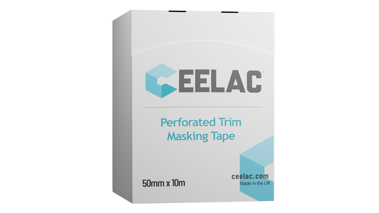 CEELAC Perforate Trim Masking Tape 120 Micron - 50 mm x 10 mt