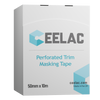 CEELAC Perforated Trim Masking Tape 120 Micron - 50 mm x 10 mt