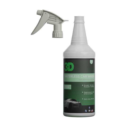 3D Empty Bottle & Lid Spray Cleaner