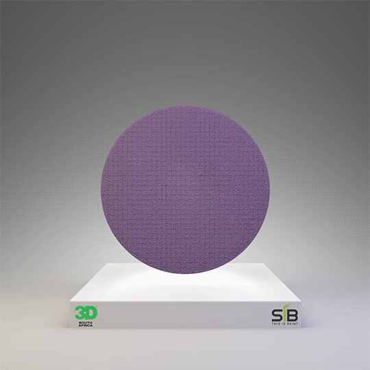 3D Light Purple Spider Cutting & Finishing Pad - 3.5"