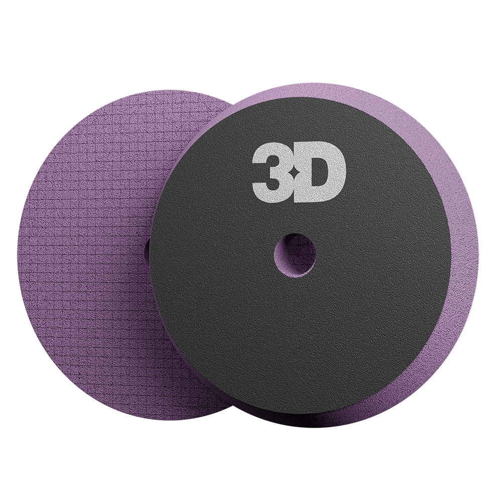 3D Light Purple Spider Cutting & Finishing Pad - 3.5"