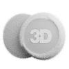 3D Premium White Lamb Wool Pad - 5.1"