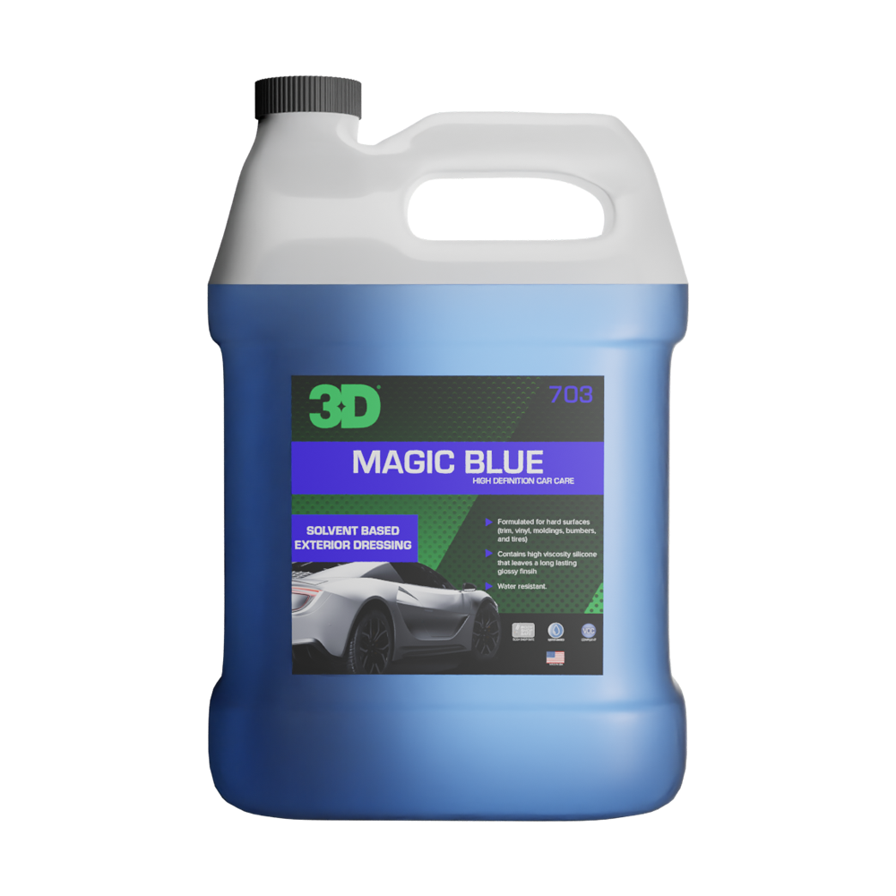 3D 703 Magic Blue Dressing - 3.78 lit