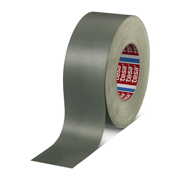 tesa Temperature Resistant Acrylic Coated Cloth Grey Tape TE4657 - 50 mm x 50 mt