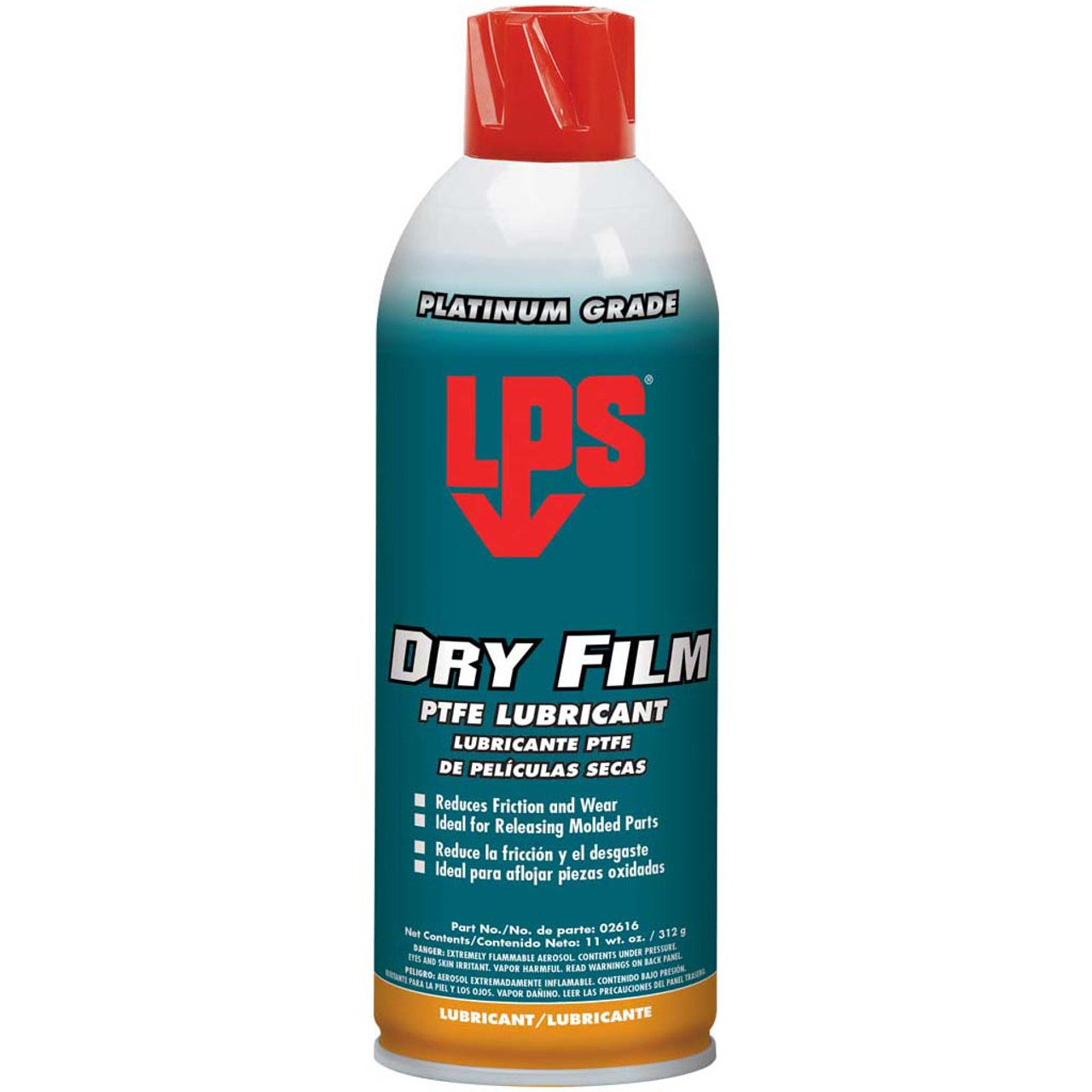 LPS Dry Film PTFE Lubricant - 312 gm