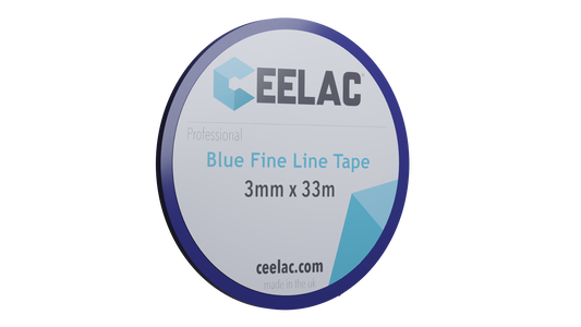 CEELAC Blue Fine Line Tape - 6 mm x 33 mt