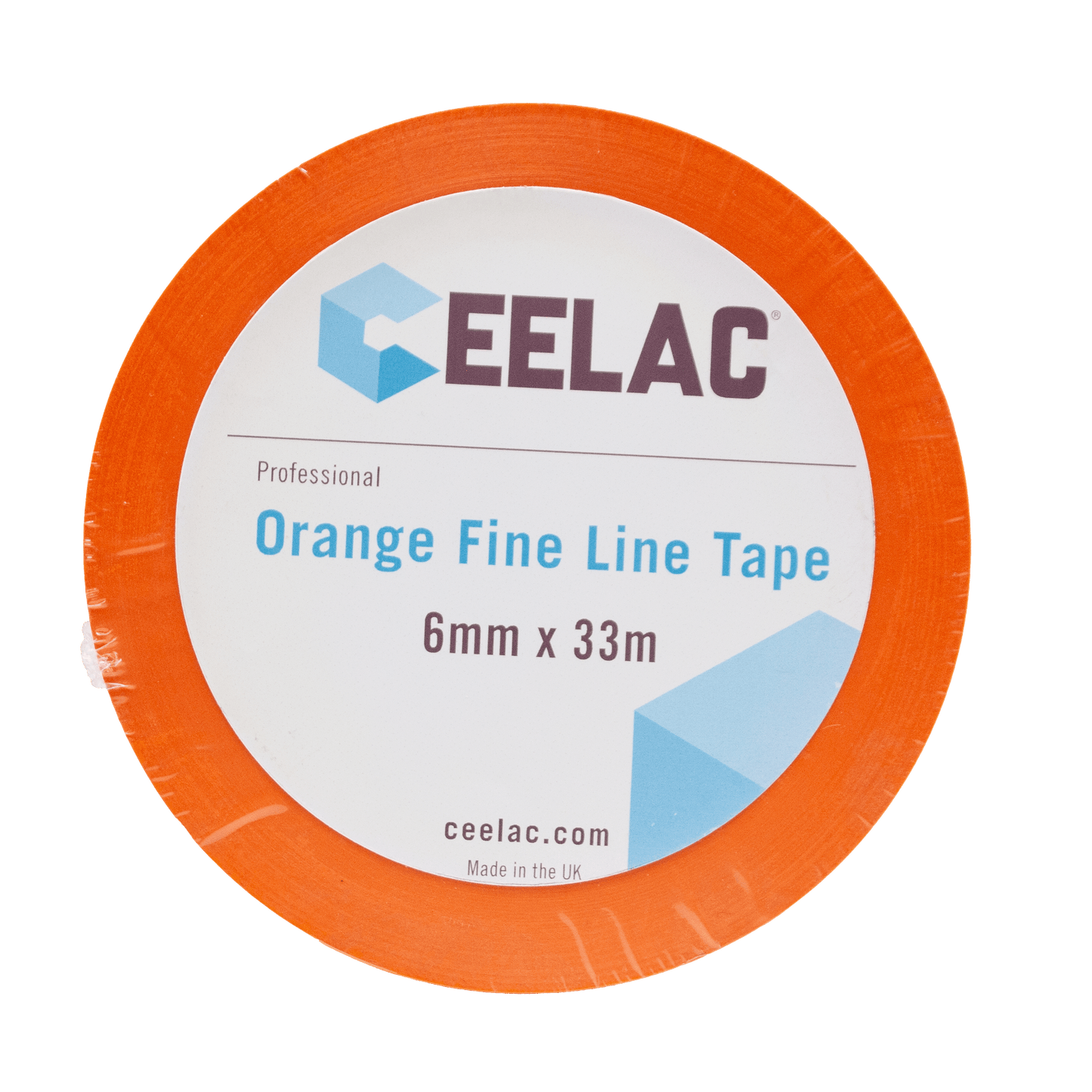 CEELAC Orange Fine Line Tape - 6 mm x 33 mt