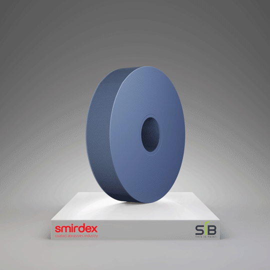 smirdex 750 Ceramic Net Velcro Roll P120 - 70 mm x 25 mt