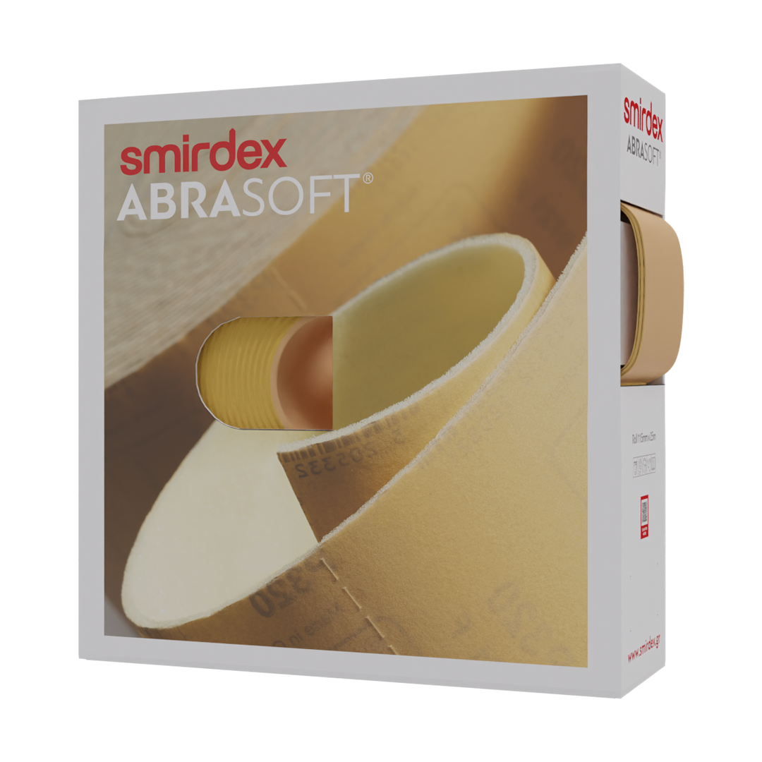 smirdex Abrasoft Roll Perforated P800 - 115 mm