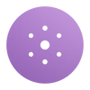 smirdex 740 Ceramic Velcro Disc 6 + 1 Hole P150