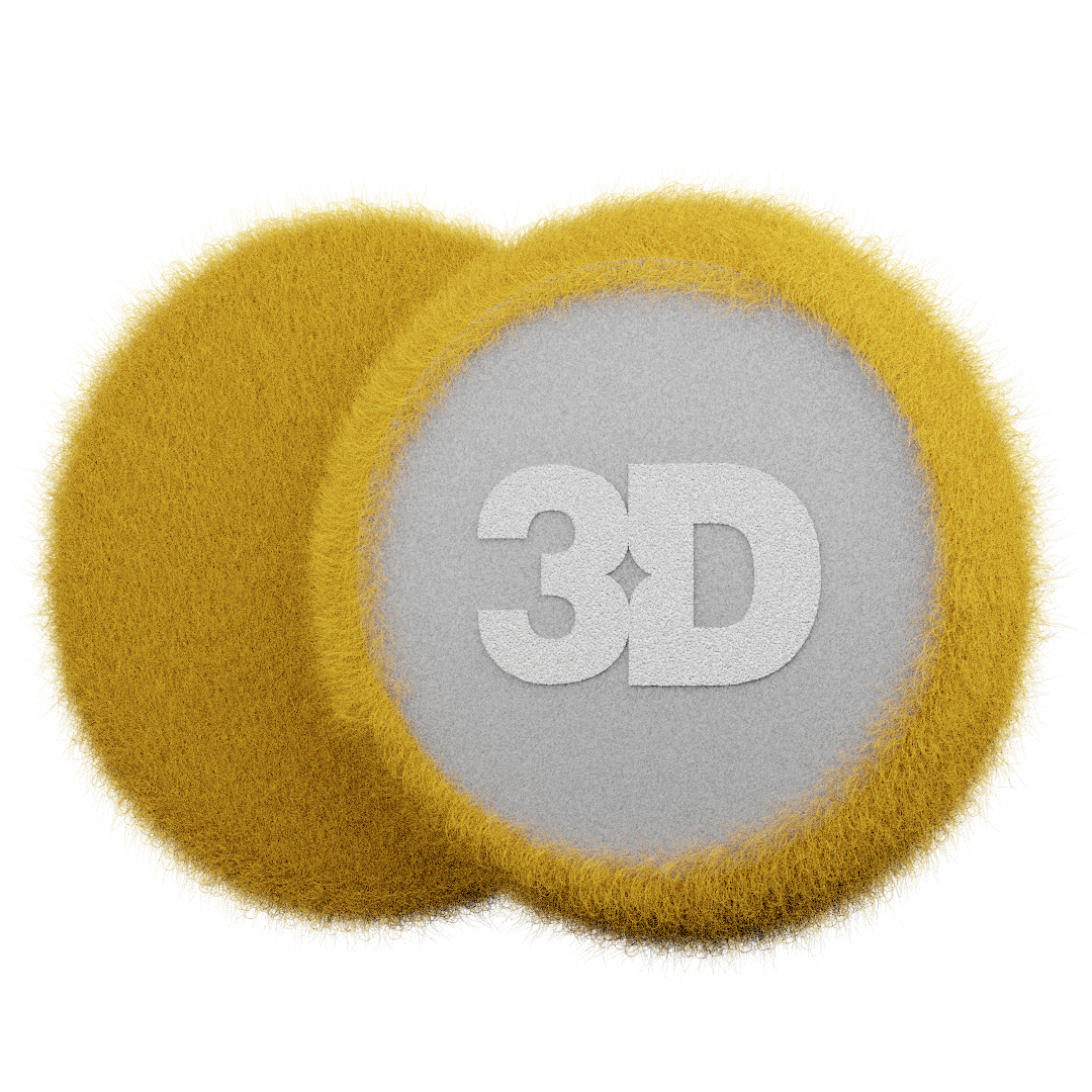 3D Premium Gold Lamb Wool Pad - 8"