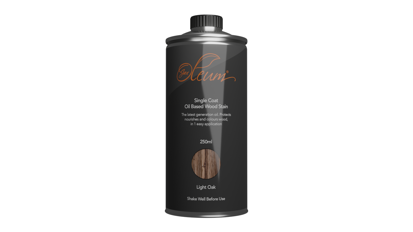 Jax Oleum Single Coat Oil Based Stain Light Oak - 250 ml