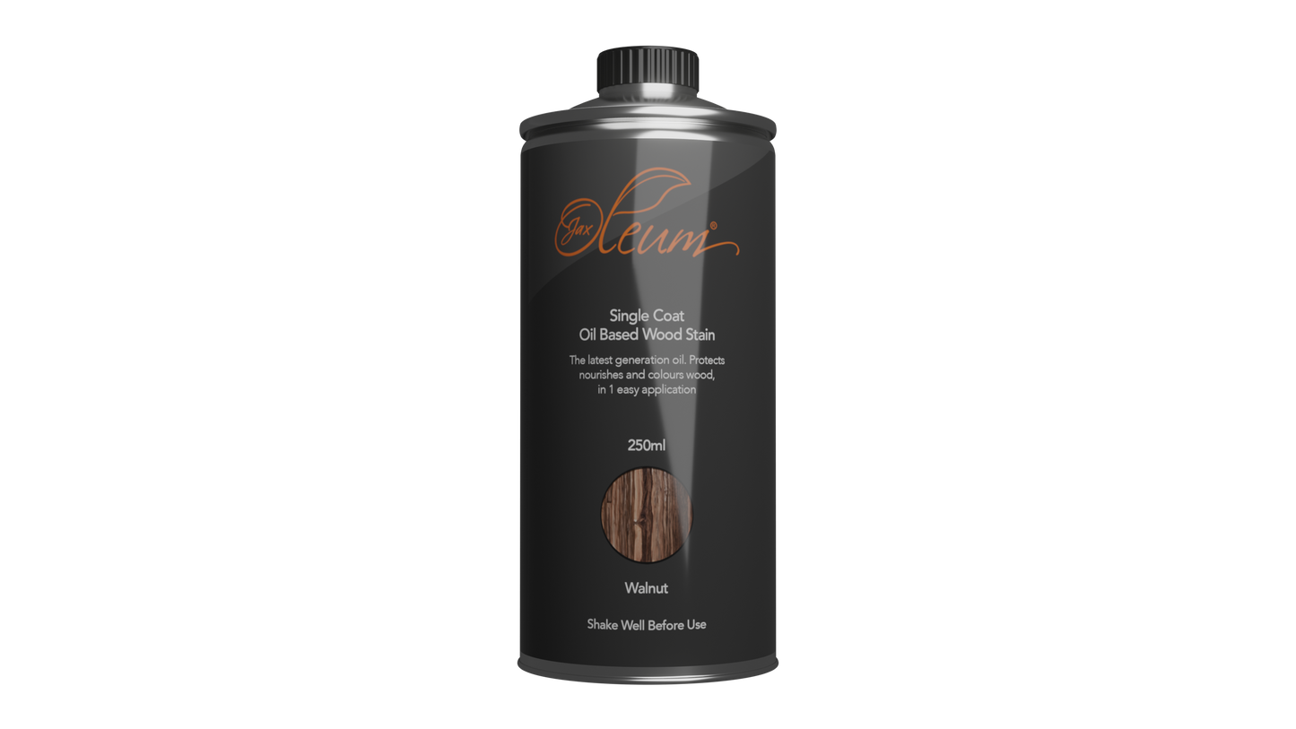 Jax Oleum Single Coat Oil Based Wood Stain Walnut - 250 ml