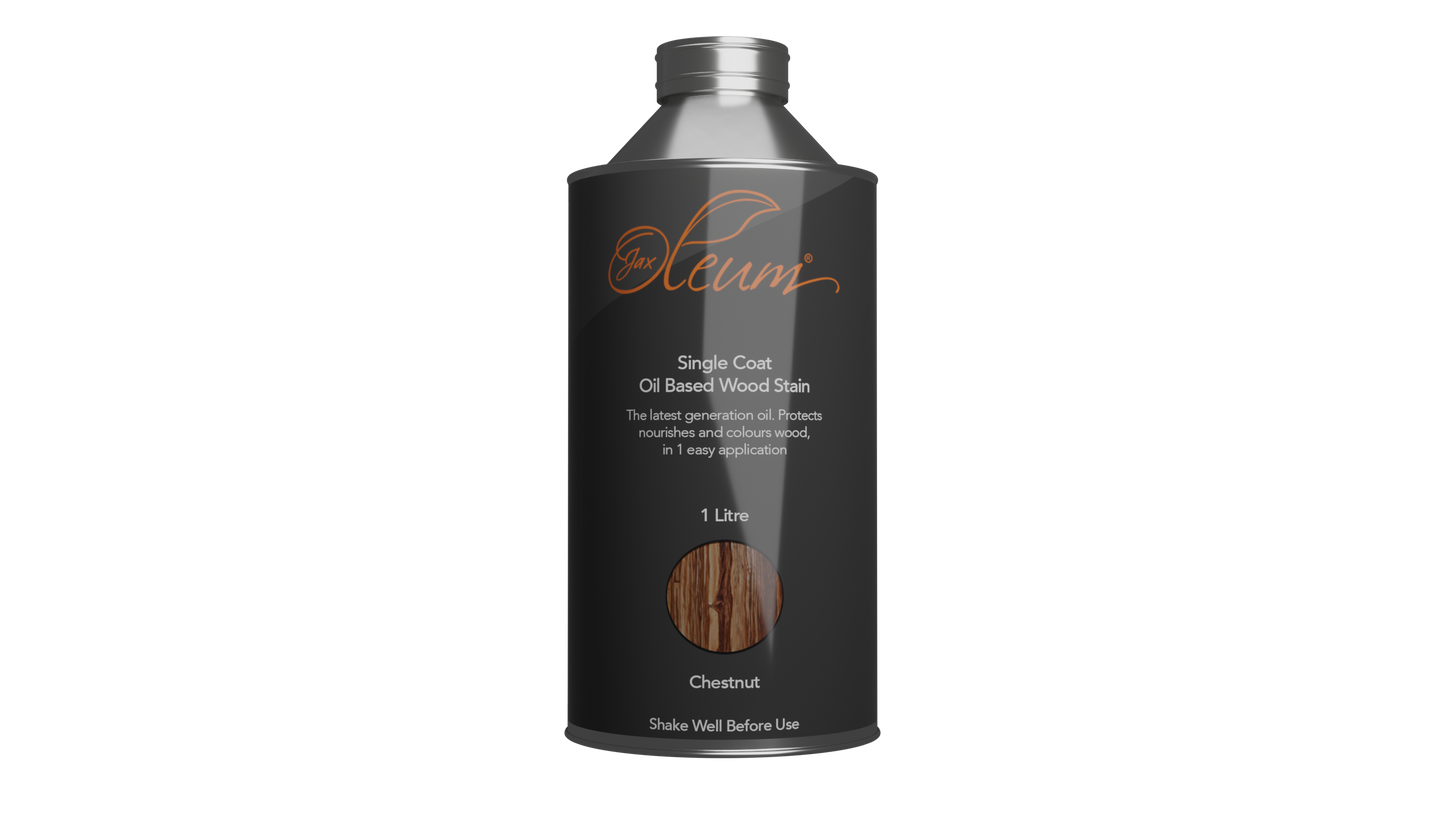 Jax Oleum Single Coat Oil Based Stain Chestnut - 1 lit