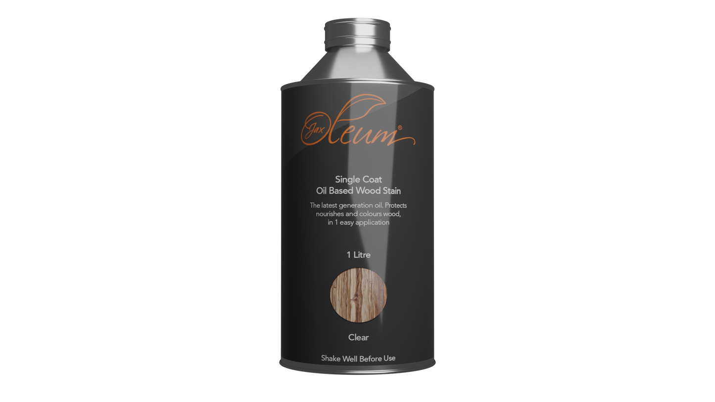 Jax Oleum Single Coat Oil Based Wood Stain Clear - 1 lit