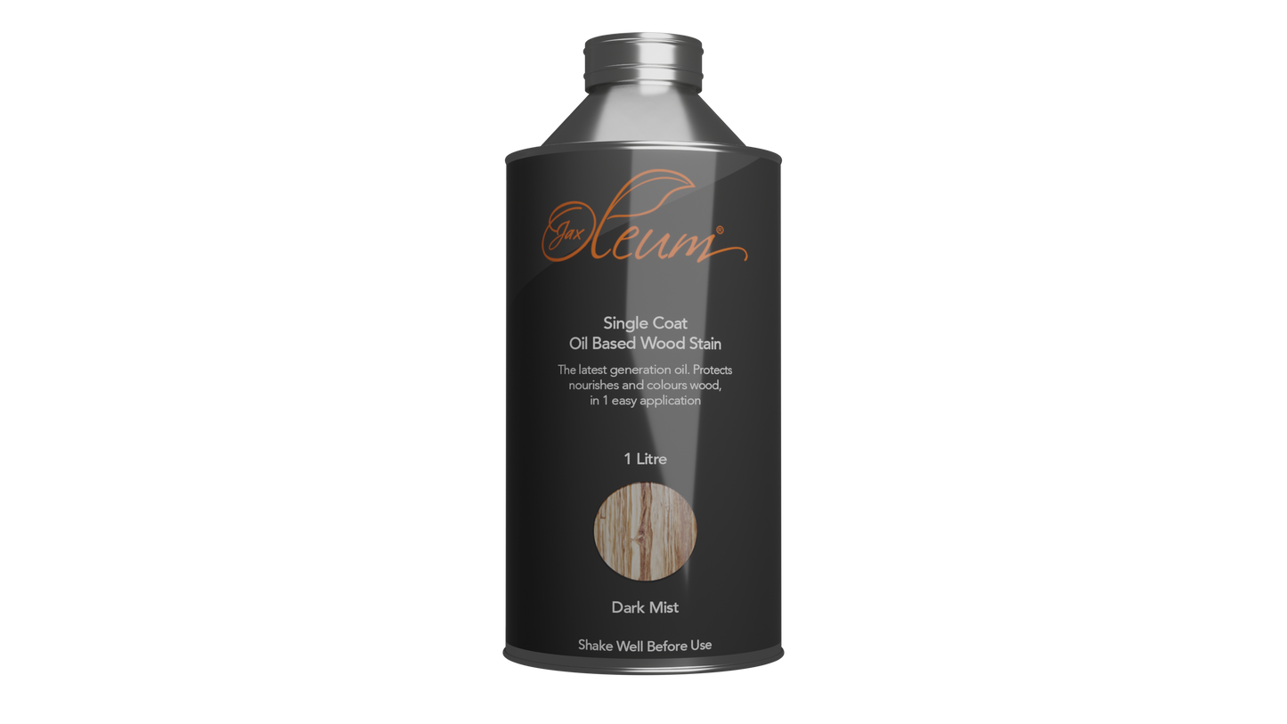 Jax Oleum Single Coat Oil Based Wood Stain Dark Mist - 1 lit