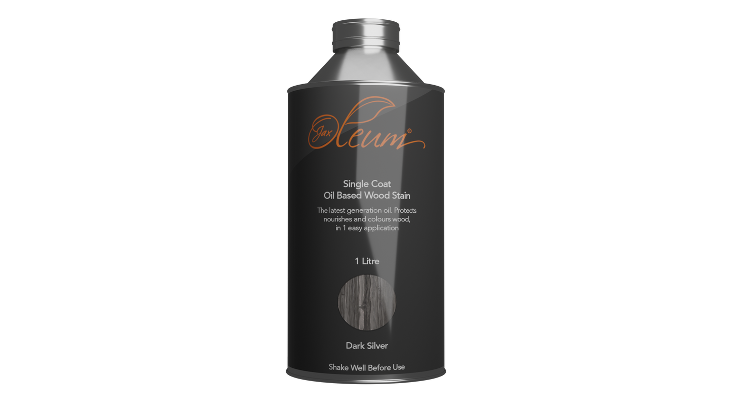 Jax Oleum Single Coat Oil Based Stain Dark Silver - 1 lit