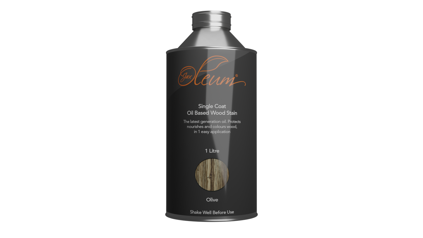Jax Oleum Single Coat Oil Based Wood Stain Olive - 1 lit