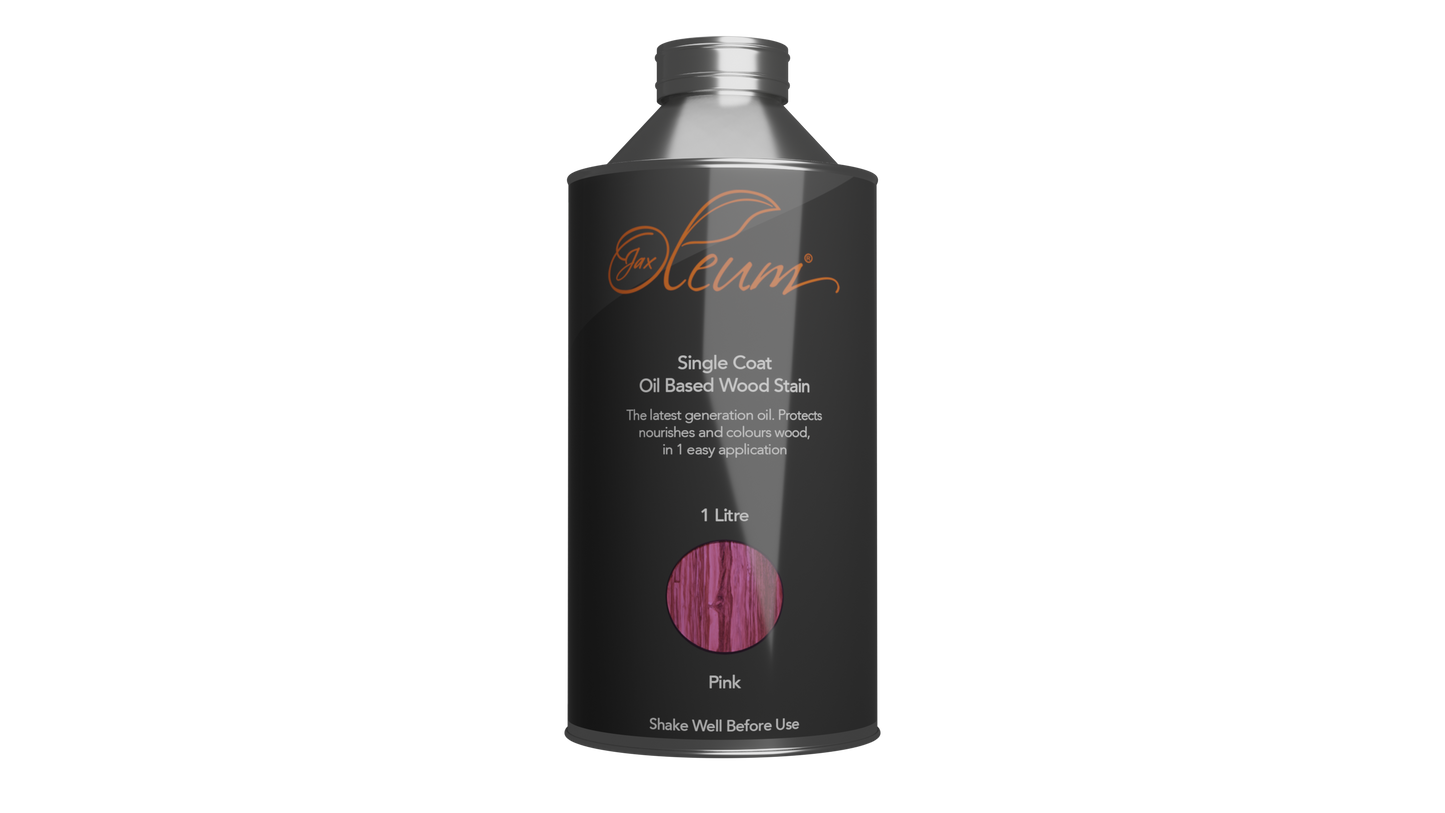 Jax Oleum Single Coat Oil Based Wood Stain Pink - 1 lit