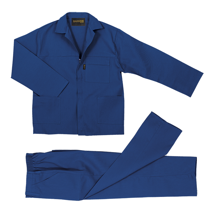 Blue Conti Suit Polycotton