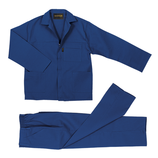 Blue Conti Suit Polycotton